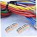 MAGICLULU 10pcs Lever Wire Connector Block Electrical Splice Connectors for Safe Connections Flame-Retardant Insulation Reusable No Tools Required Multi Compatibility