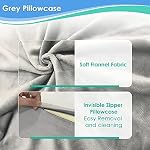 Oreillers à haies pour lits en mousse de couchage Positionneurs du corps 30 Degré Incline Oreiller pour adultes, Sommeil latéral, Douleurs dorsales, Bolster médical élevé Positioning Wedge (1 oreiller + 2 Couverture)