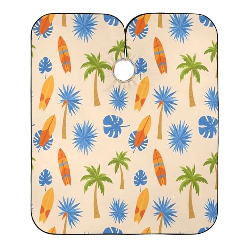 Capa de peluquería impermeable Kigai tropical para hombre miniatura 2