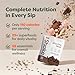310 Nutrition All-In-One Meal Replacement Shake Powder - Plant-Based Protein Smoothie Blend w/High Fiber, Probiotics & Adaptogens - Low Carb, Vegan, Keto & Paleo Friendly - Chocolate Bliss - 28 Srv