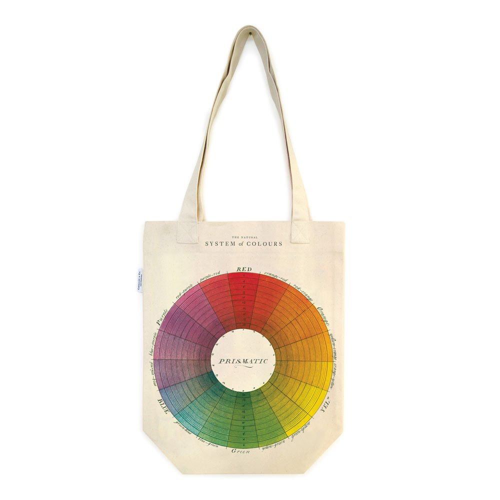 Cavallini Papers & Co., Inc. Color Wheel Tote Bag, Multi