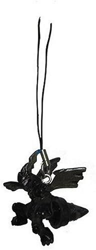 Takara Tomy Pokemon - Colgante para teléfono en blanco y negro, versión transparente de Zekrom de aproximadamente 1.25 pulgadas