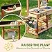 ROBOTIME Mud Kitchen for Kids Outdoor – Wooden Outdoor Mud Kitchen with Sink & Storage – Outdoor Pretend Kitchen Toy for Boys and Girls Ages 3+