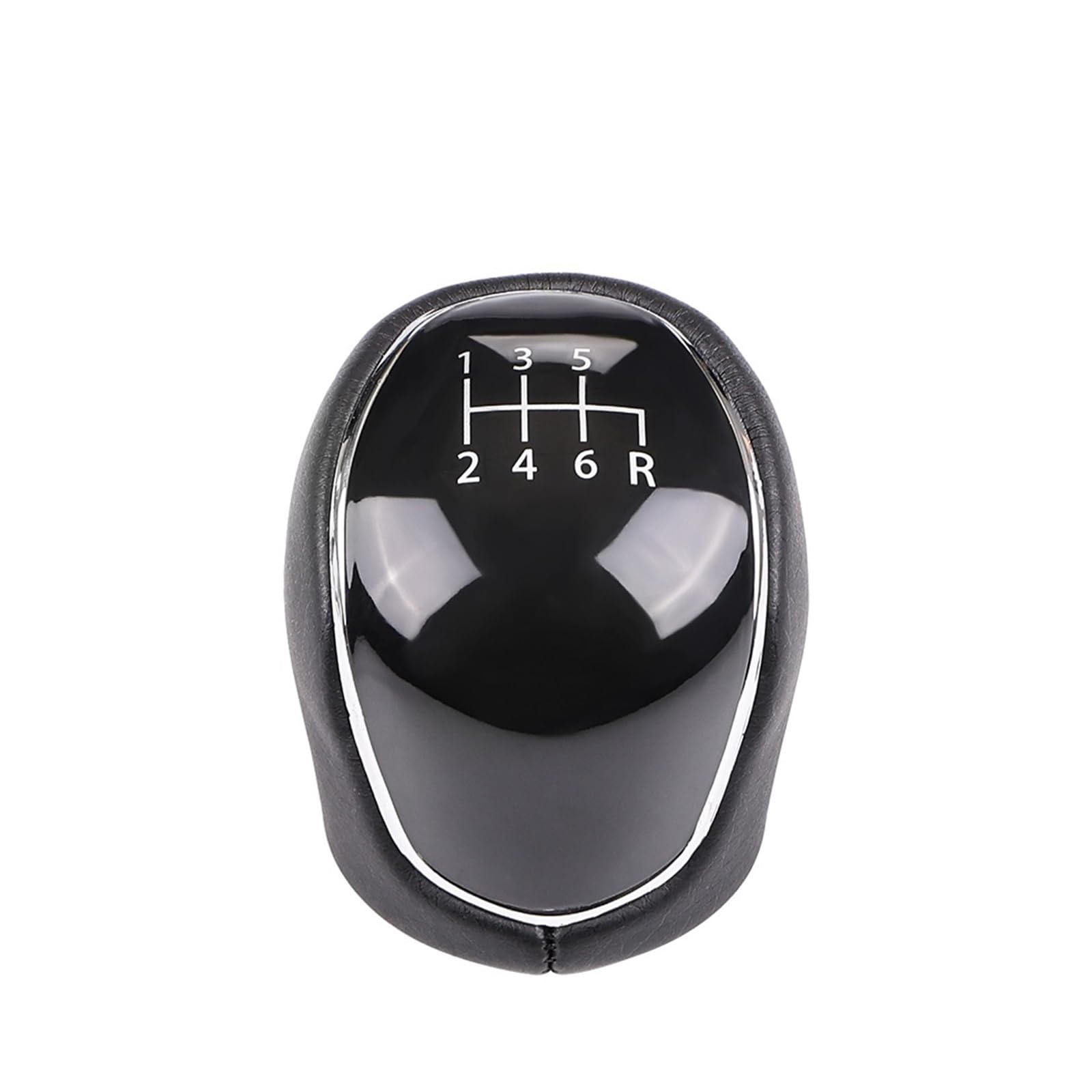 Rbevcrr B-6 Speed Car Shift Lever Knob For Mondeo Mk4 For Focus Mk2 Car Accessories 5/6 Speed Shift Knob Stick Shifter Pen(B-6 Speed)