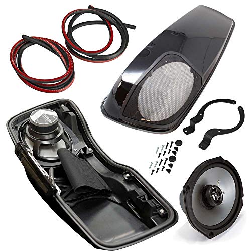 Kicker kit tapa izquierda y derecha con bocinas 6x9 para Harley Davidson