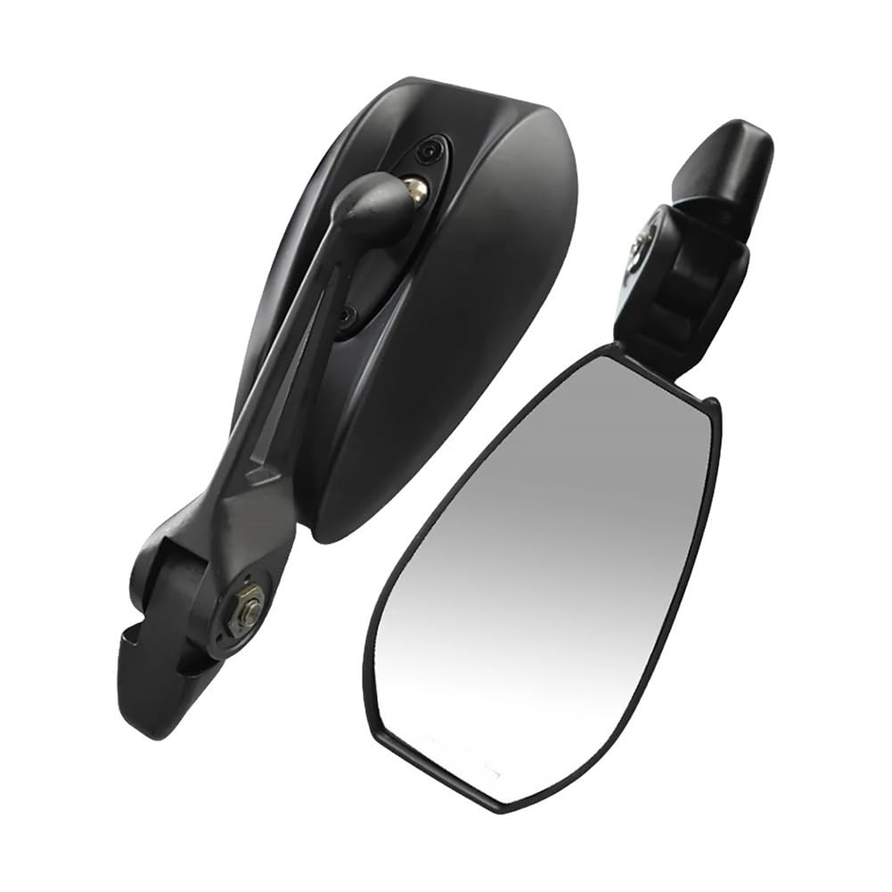 2 Espejos Retrovisores Para Motocicleta, Con Lentes Blancas Y Azules, Antideslumbrantes, Para Manillar De Scooter, Bicicleta Y Motocicleta Retrovisor moto