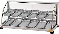 Estufa Curva Dupla, 12 Bandejas, 220v, Marchesoni, Ouro Ef.2.222, Inox