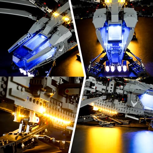 Image of BRIKSMAX LED Light for Lego Dune Atreides Royal Ornithopter 10327 - Compatible with Lego Icons Building Blocks Model - Without Lego Set