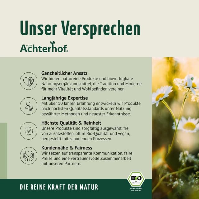 Stoffwechsel Kapseln (120 Kapseln) | Funktion aus Cholin, Zink und Chrom | plus Garcinia Cambogia, Guarana-, Grüntee- & Ingwer-Extrakt | für 60 Tage | vom Achterhof