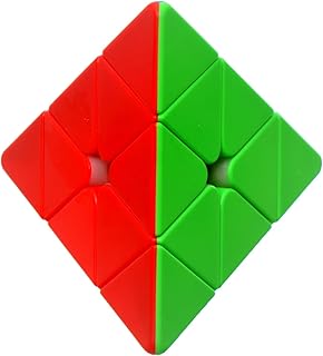 مكعب روبيك من البلاستيك تثير الذكاء مع تصميم مذهل بألوان متعددة وتضيف المزيد المرح للأطفال - الألوان