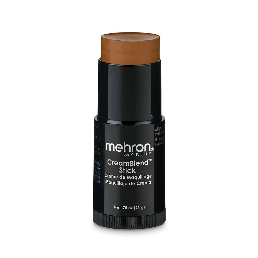 Mehron Makeup CreamBlend Stick - MEDIUM DARK 4, Cream Foundation