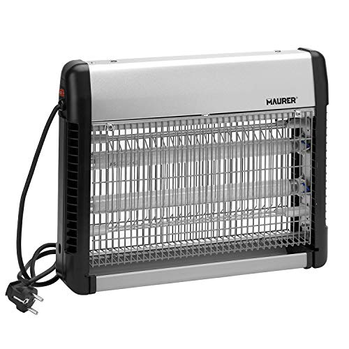 MAURER - Exterminador Electrico De Insectos 20 W. Alcance 80 m2