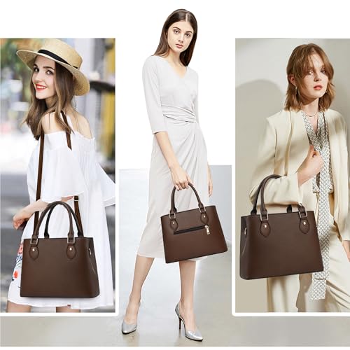 Image of CHICAROUSAL Purses and Handbags for Women Leather Crossbody Bags Women's Tote Shoulder Bag