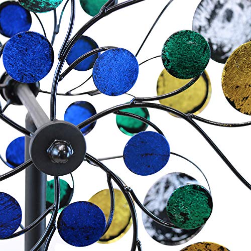 WinWindSpinner Kinetic Wind Spinners Outdoor Metal Yard Spinner with Gardening Decorations with Dual Direction Decorative Lawn Ornament Wind Mills