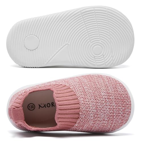 Image of MORENDL Baby Toddler Walking Socks Non-Slip Breathable Unisex Casual Sneakers