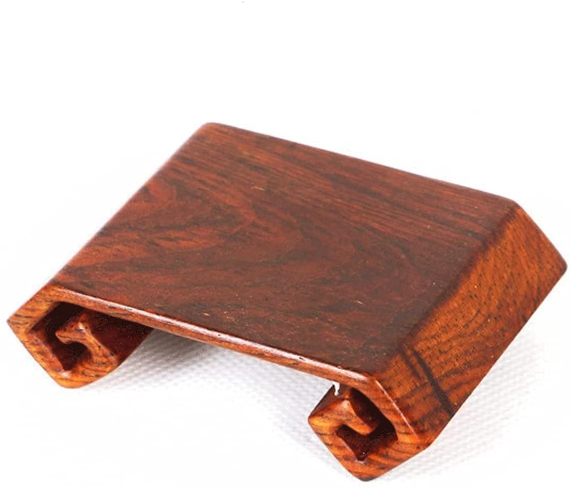 Base de vase en bois pour décoration de table et salon zen