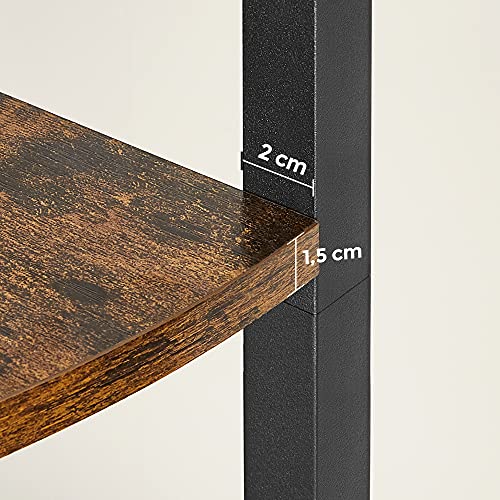 VASAGLE hoekplank met 5 planken, boekenkast, opbergplank, multifunctioneel, voor woonkamer, slaapkamer, kantoor… - Image 7