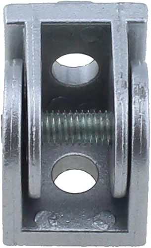 Miniatura 3 de RLECS 4 bisagras móviles de aleación de zinc 2020, junta de pivote de aleación de zinc fundido, accesorios de perfil de aluminio de 1.083 in1.08