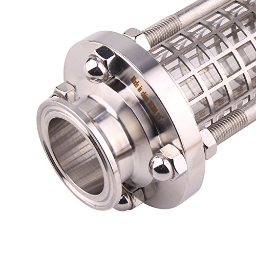 Dernord Sanitary Sight Glass 1.5" Tri-Clamp With Stainless Steel 316 Cage Protection) #TOP4
