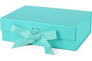Magnetic Gift Box with Lid for Multiple Occasions (10.5" x 7.5" x 3.5")