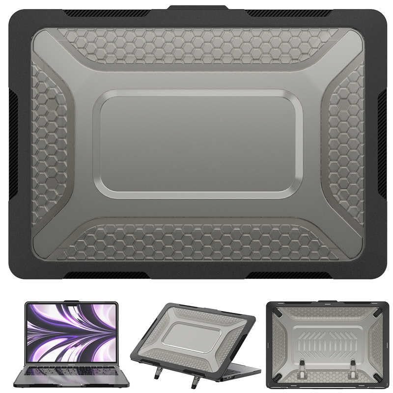 Generic Funda rígida compatible con MacBook Pro de 14 pulgadas (M2 Pro 2023) A2799 (Couleur: negro) Funda rígida con soporte frontal y trasero