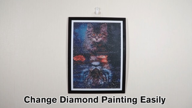 Cadre Photo En Diamant, 30x40cm, 6 Pièces, Pour Peinture Diamant, Affichage De P