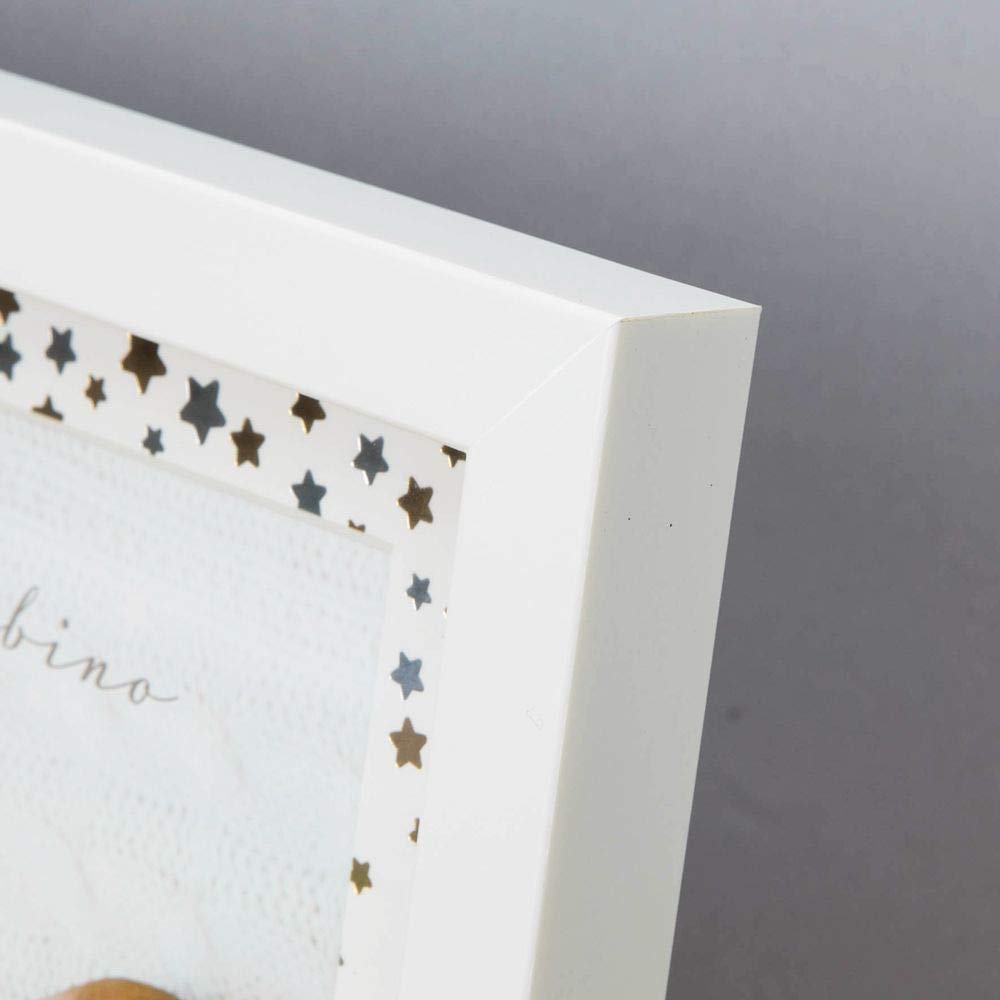 12 Cornici Portafoto Battesimo Con Incisione - Bomboniere Per Invitati - Foto 4