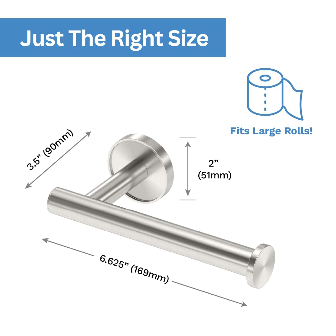 Gatco 5563 Sky Toilet Paper Holder, Satin Nickel - Image 3