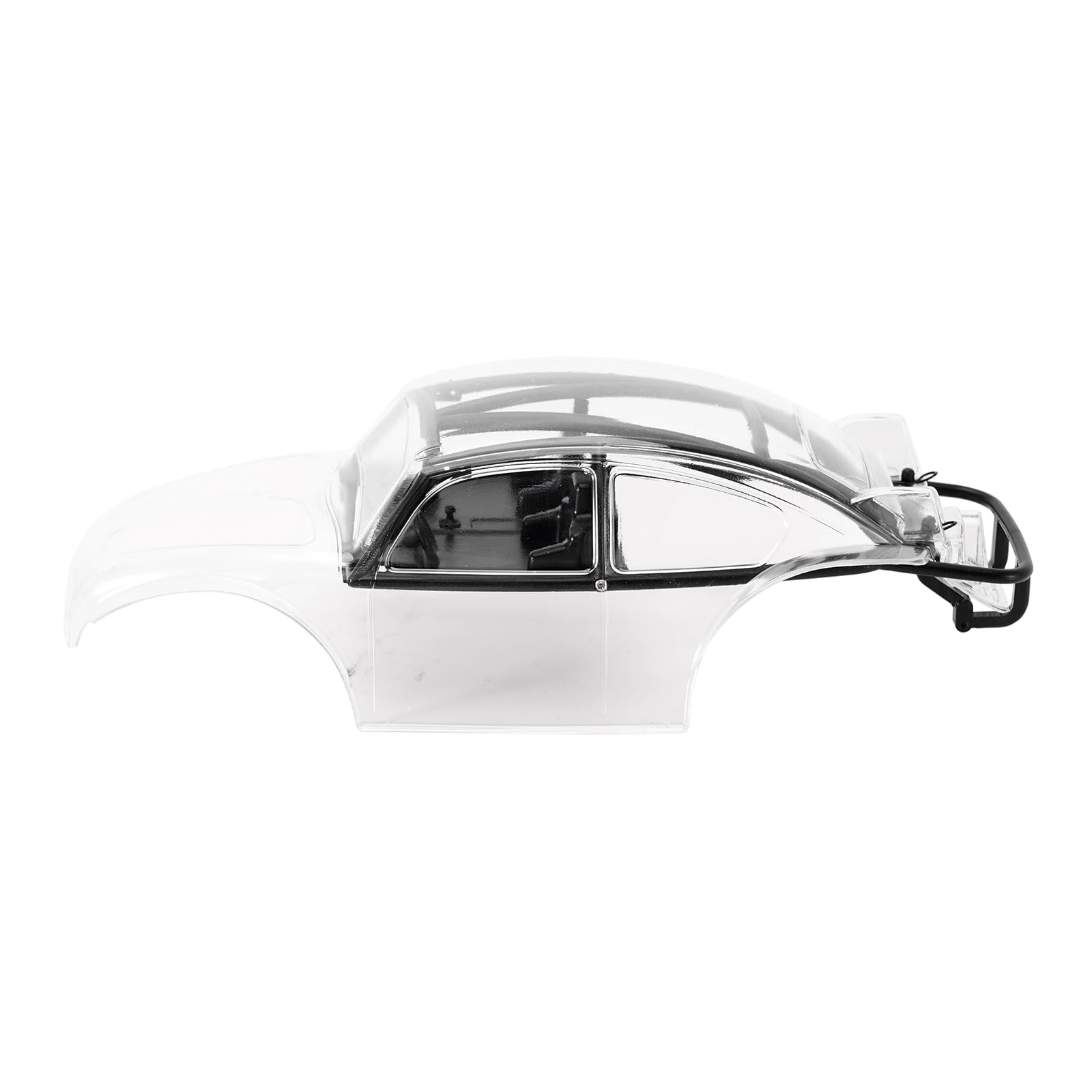 INJORA BUG24 Body with Roll Cage for 1/24 Axial SCX24 C10 JLU Bronco 4Runner Base Camp, Clear - Image 3