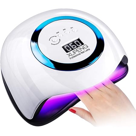 Amazon 168w Uvネイルライトxupeng 42leds速乾 ネイルドライヤー 4つタイマー設定 ハンドフット両用 自動感知 ジェルネイルライト Xpeng ネイルドライヤー 通販