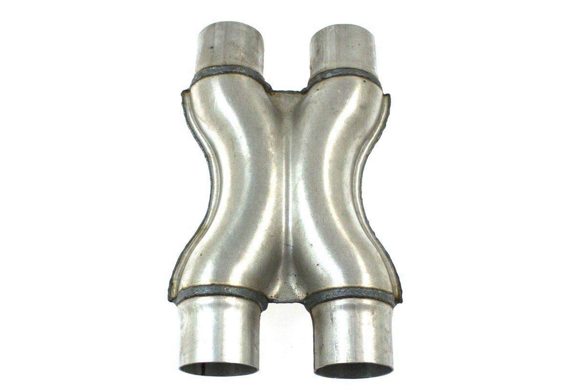 V-Maxzone M-6519 X-Pipe 57 Mm, In Acciaio Inox, Per Impianti Di Scarico Motori V