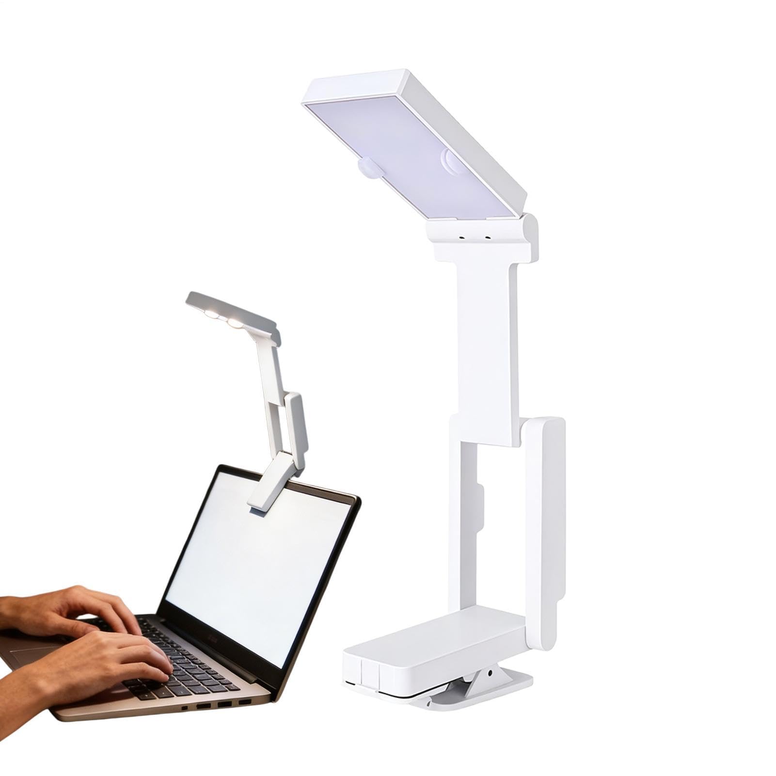 Genérico Luz de Lectura para Libros Lámpara portátil plegable y ajustable | Luz LED para Para niños y adultos, para estudiar, , trabajar, escribir o en el hogar