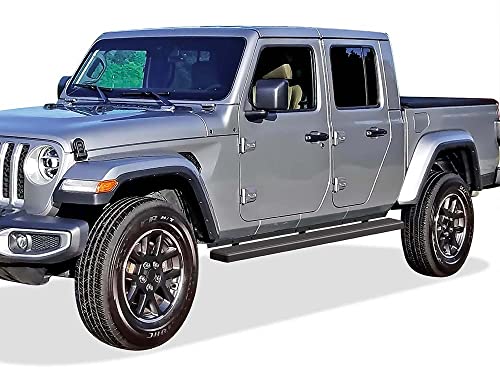 Estribos Tuxtreme 5 pulg Negro Mate para Jeep Gladiator miniatura 6