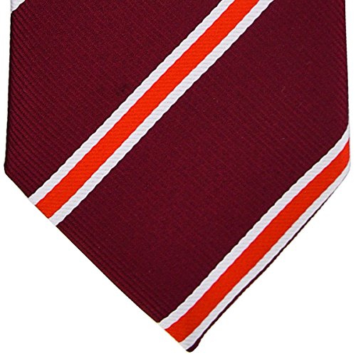 Retreez British Bar Striped Woven Boy's Tie - 8-10 years2