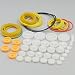 Produktbild Fujiyuan 1 Paket 84 Arten Hand DIY Spielzeug Kunststoff Riemenscheibe, Riemenschaft, Robotermotor Schrägset Krone Hobbies Slot Autozubehör