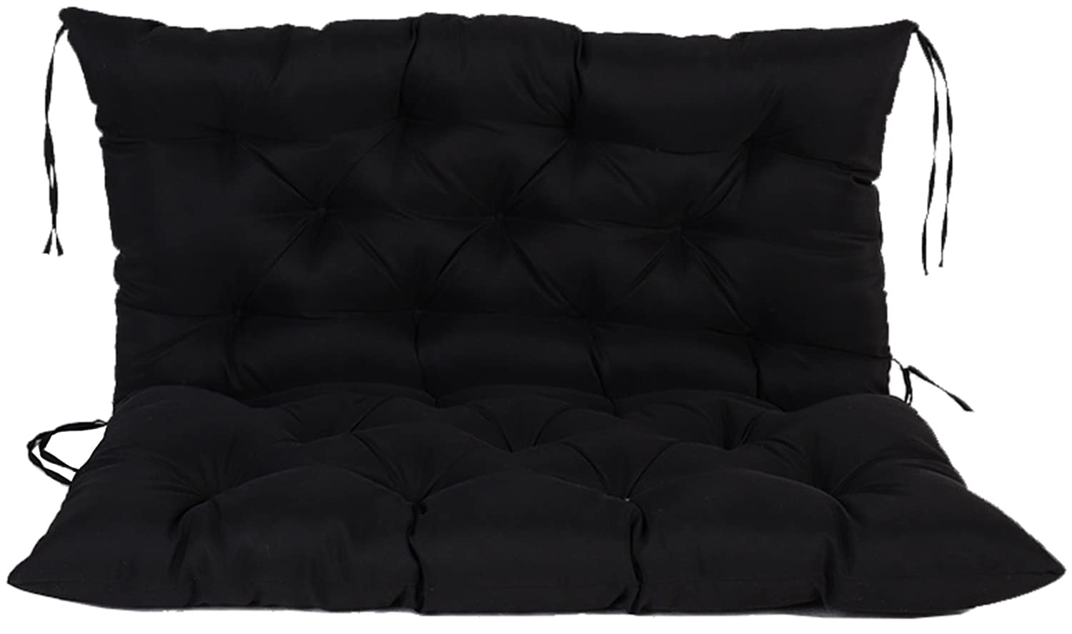Coussin de banc imperméable avec dossier rembourré haut de gamme