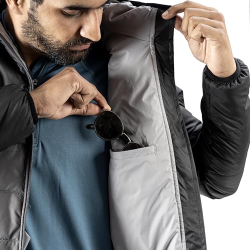Image of Tripole Boreal Winter and Snow Jacket | Water Repellent Hooded Insulated Jacket for Trekking, Hiking & Travel | Minus 5 Degree Comfort