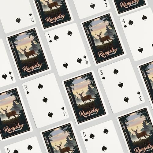 Baraja de 52 cartas tamaño póker Lantern Press miniatura 4