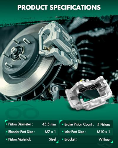 Image of SCITOO 19-2766 19-2767 Front Brake Calipers Fit For Lexus For GX470 2003-2009,For Toyota For 4Runner 2003-2009, Disc Brake Caliper Assemblies,2PCS