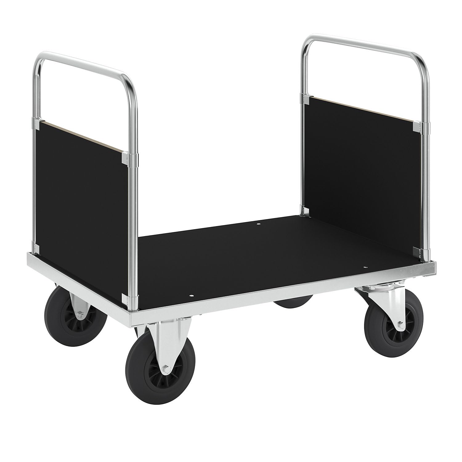 Carrello da trasporto | elettrolitico zincato | pavimento in melaminbeschichteter MDF Piastra | professionale in qualità industriale | Elettrolitico zincato, pavimento in melaminbeschichteter MDF Piastra | professionale in qualità industriale