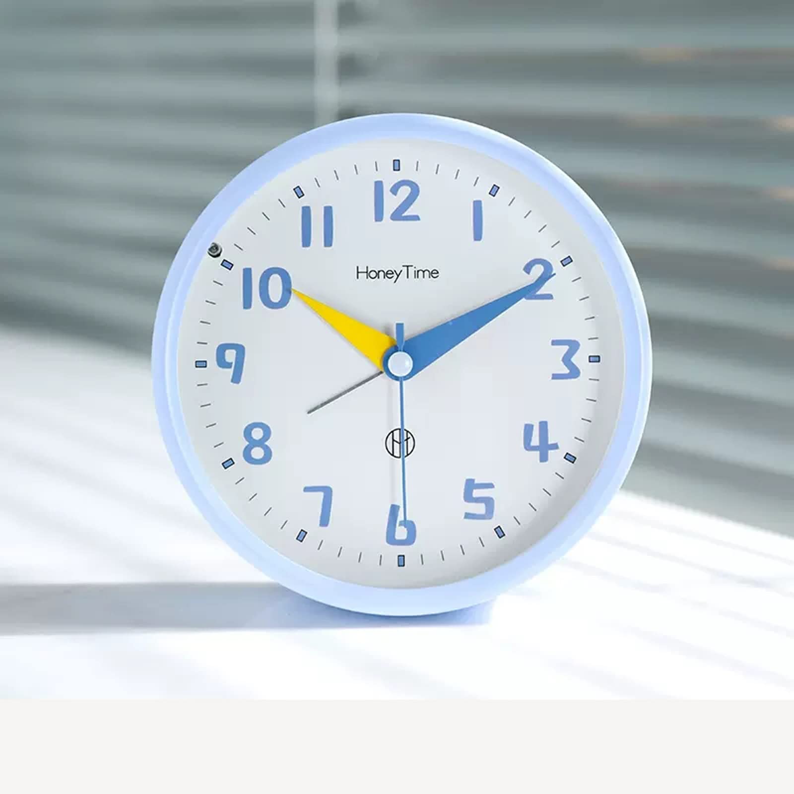 Bp7gVw5sP Loud Alarm Clocks Alarm Clock Portable for Bedroom Desk(Blue)