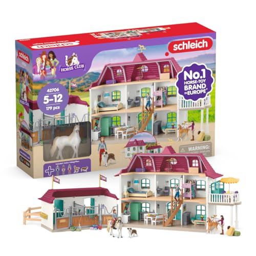 SCHLEICH Horse Club | Lakeside Pferdehof 42706 | Set mit Wohnhaus,...