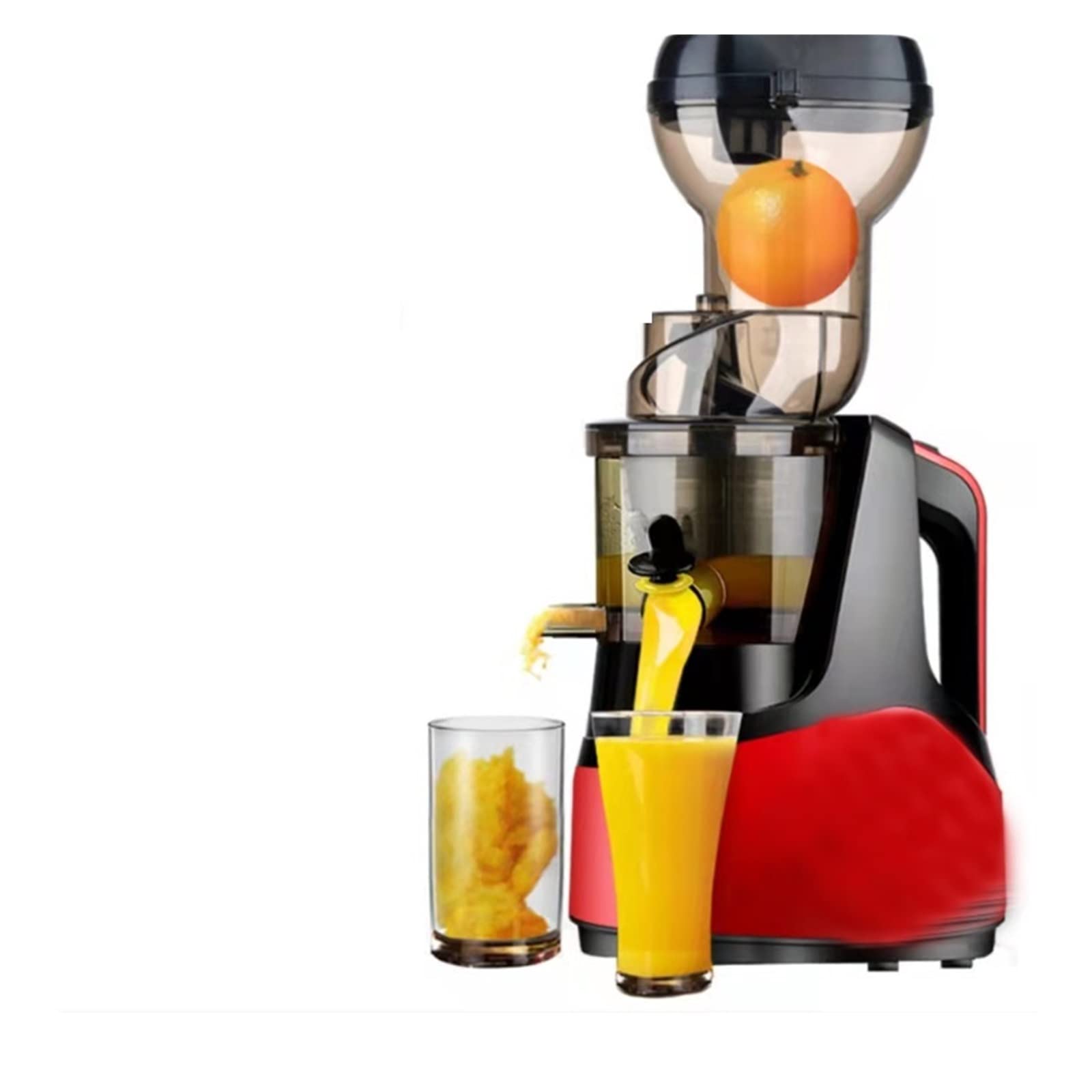 Spremiagrumi Separazione dei residui di Succo Frutta Domestica Automatica Piccola frittura Multifunzionale Commerciale (Colore: B, Dimensioni: UK_220V) (Borgogna KR_220V)