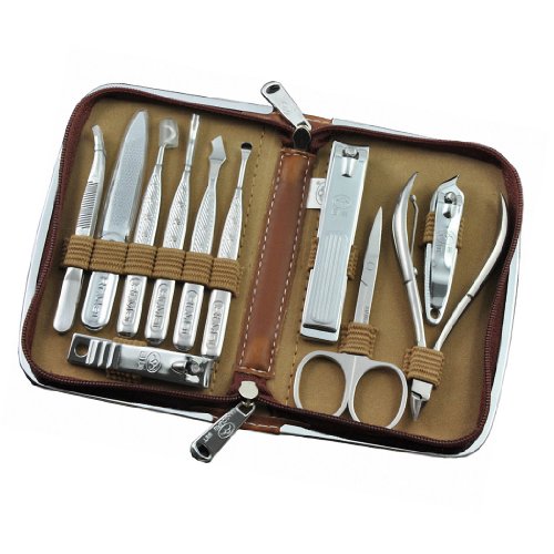 Rimei 11 in 1 Full-function nail clipper Nail Care Personal Manicure & Pedicure Set, Travel & Grooming Kit