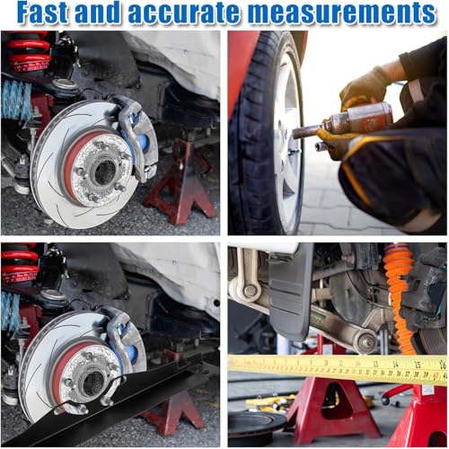 Image of Wheel Alignment Tool, Camber Alignment Tool, Alignment Tool, Precise Measurement, Easy to Adjust Suspension, Durable Wheel Alignment Kit, Includes 2 Measuring Tape