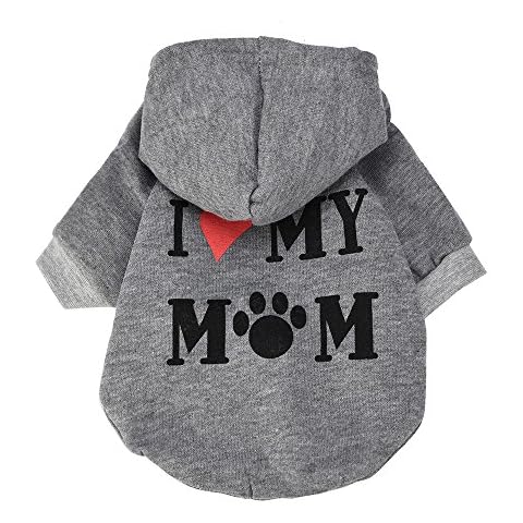 Fossrn Sudadera para Perros con Capucha de Invierno Cover