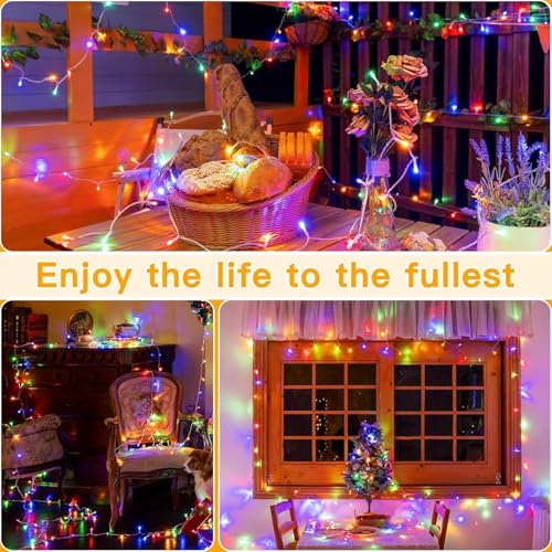 Luces de hadas para Navidad con 40 LED y conexión USB ideal para decorar interiores 7