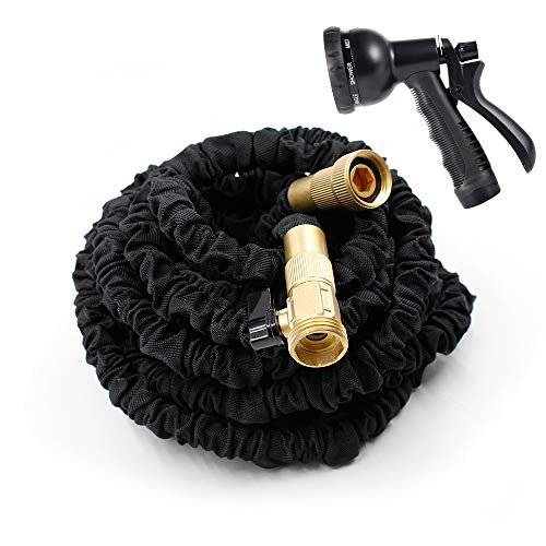 Bear Outdoor Garden Hose, Water Hose, 100ft Lightweight Expandable Garden Hose Double Latex