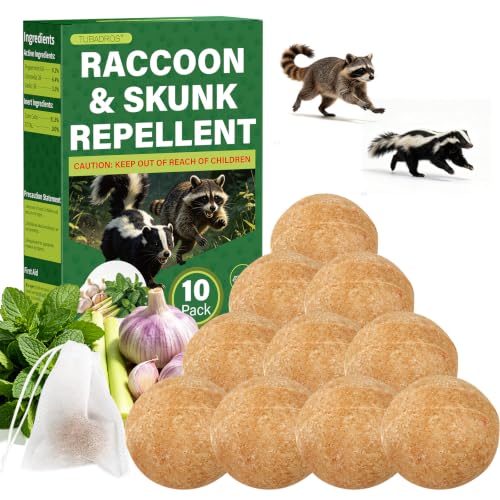 Raccoon Repellent, Skunk Repellent,...