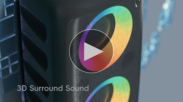 Amazon.com: Karaoke Machine, Portable Bluetooth Speaker, PA